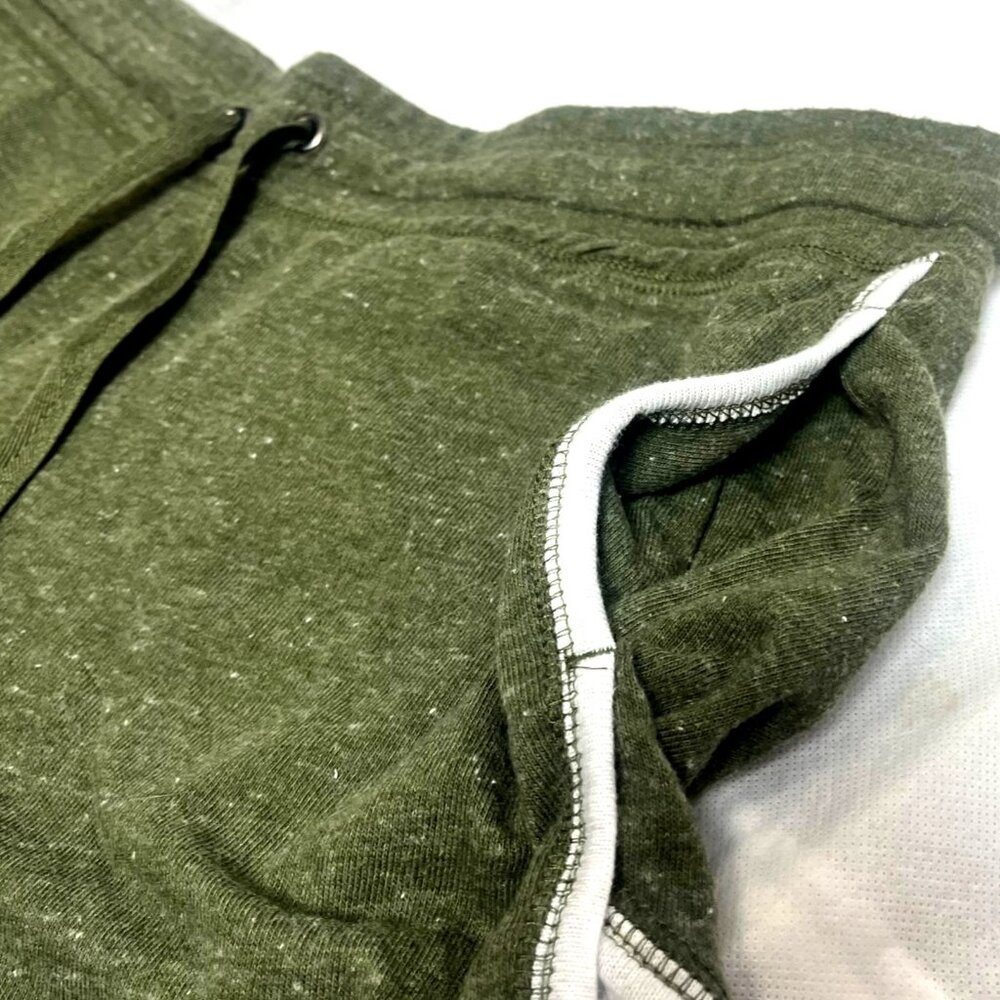 Athletic Works Lot of 2 Gym Sweat Shorts Green Gray Women's Size Large 12-14 - Picture 5 of 9